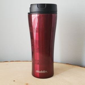 Red Travel Coffee Mug